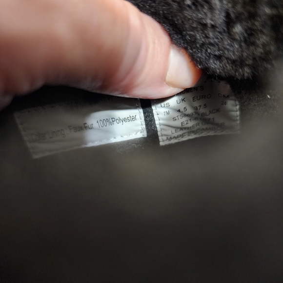 Women's Sperry Moc Slider Slip On Shoes Suede and faux fur lining Size 7 - Picture 14 of 16